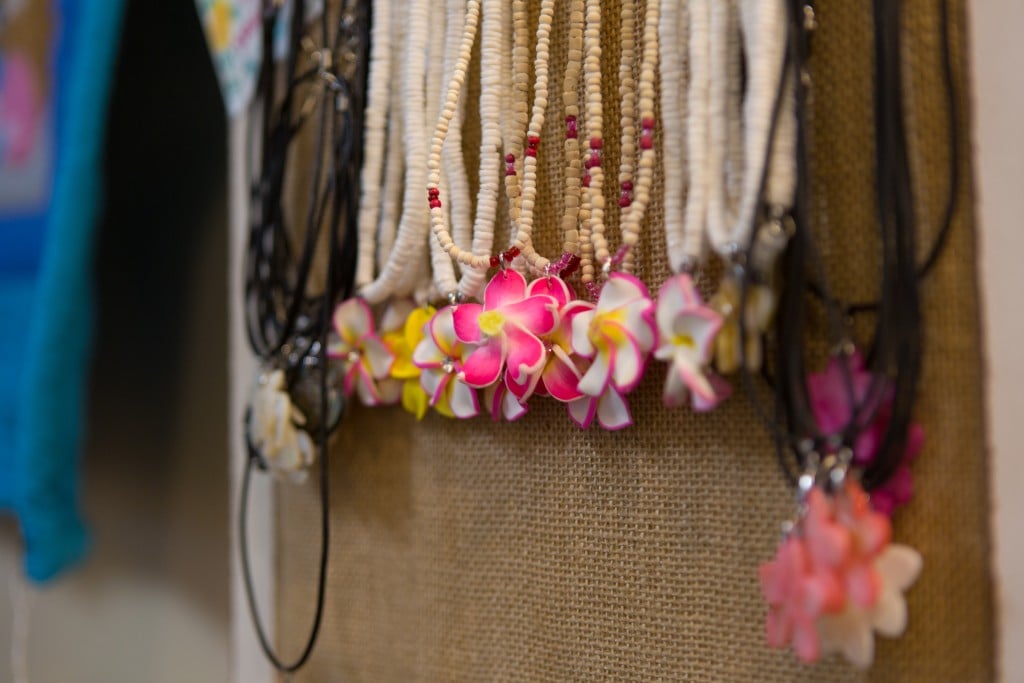 Beautiful Necklaces With Plumeria Flower Pendants