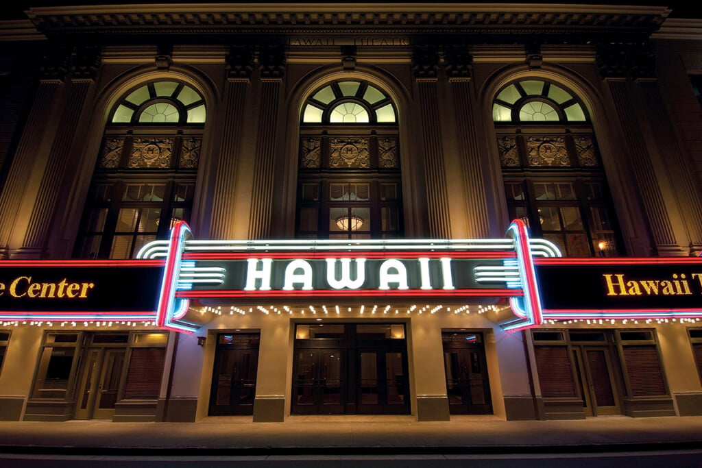 Hawaii Theatre Marquee