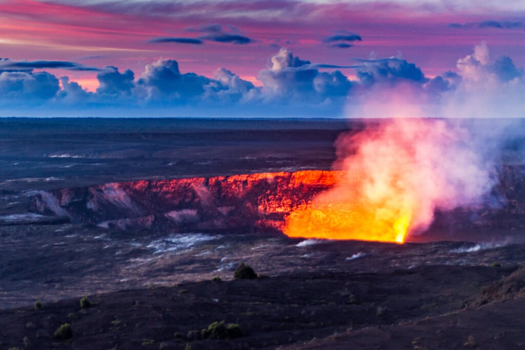 Lava Lake At Halema'uma'u