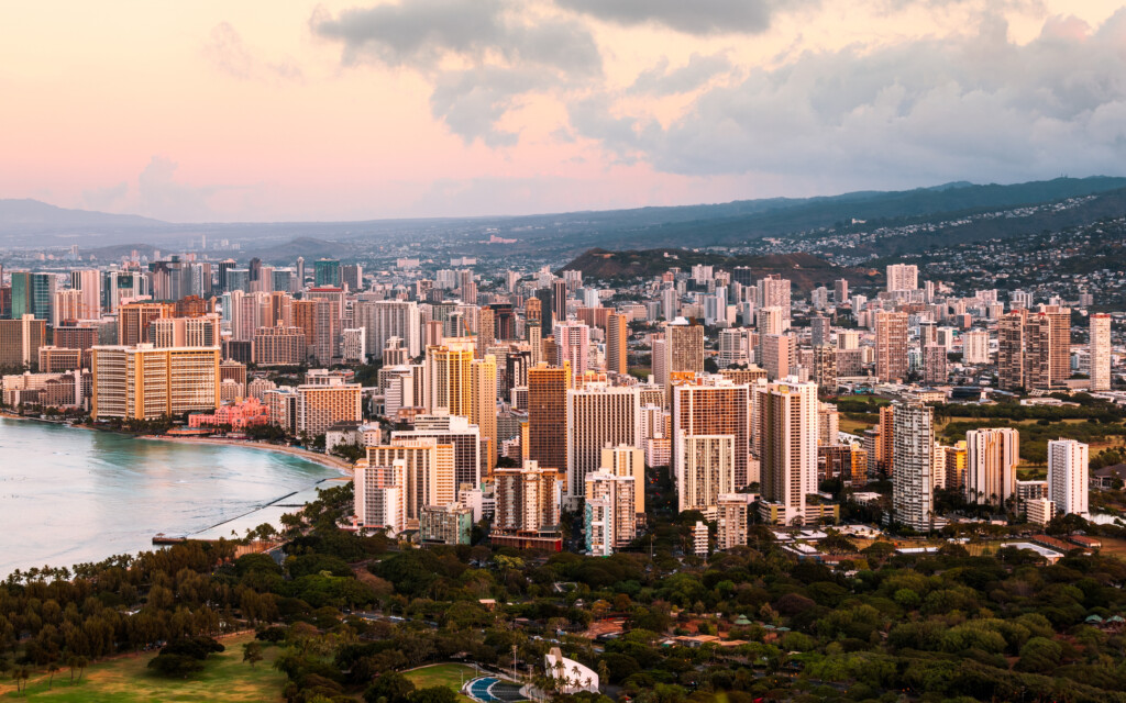 Waikiki, Honolulu, Oahu, Hawaii, America