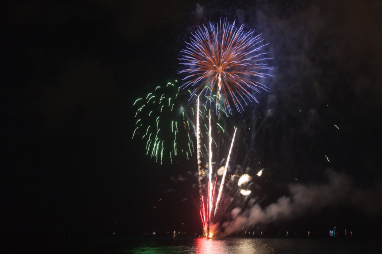 lit up the sky like the 4th of july
