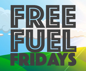 Hits Free Fuel Fridays 300x250