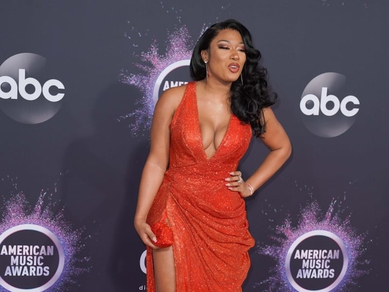 Megan Thee Stallion Throws First Pitch for Houston Astros Opening