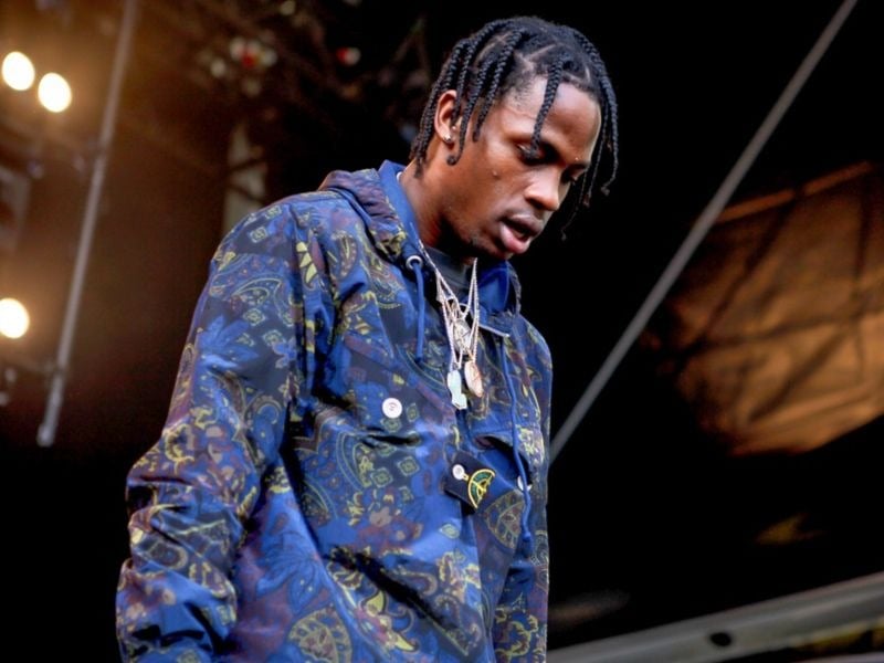 Travis Scott at Astroworld Festival: The Rapper Brings Kanye West