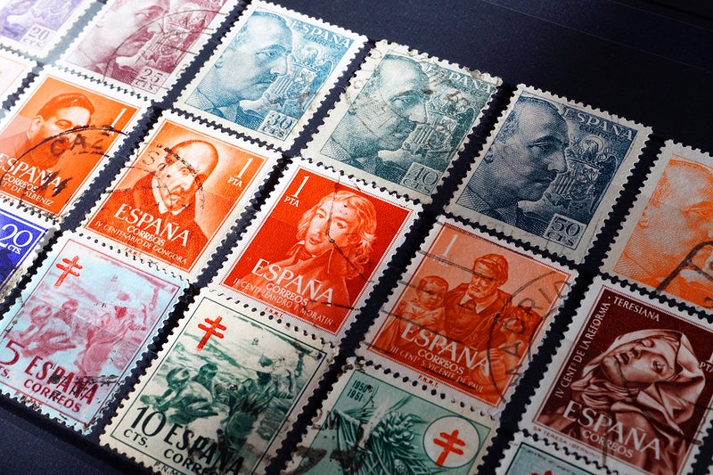 Antique Postage Stamp. Free Public Domain Cc0 Image.