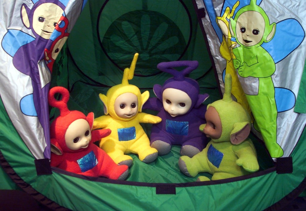 Talking Teletubbies Are Presented At The World Biggest Toy Fair In Nuremberg.