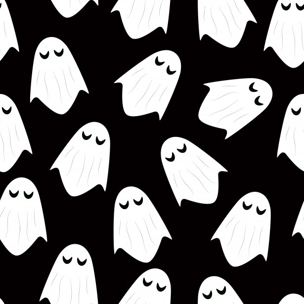 Ghost Halloweenpattern