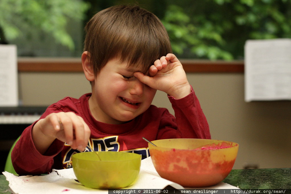 Kid Eating Veggies