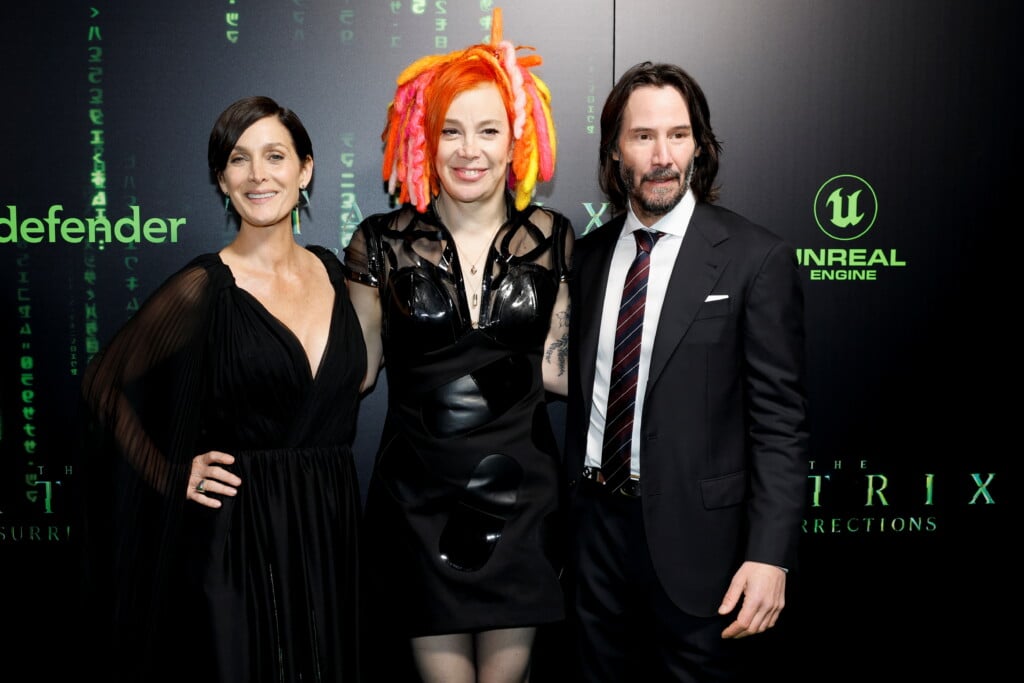 Red Carpet For The Premiere Of The Matrix Resurrections In San Francisco