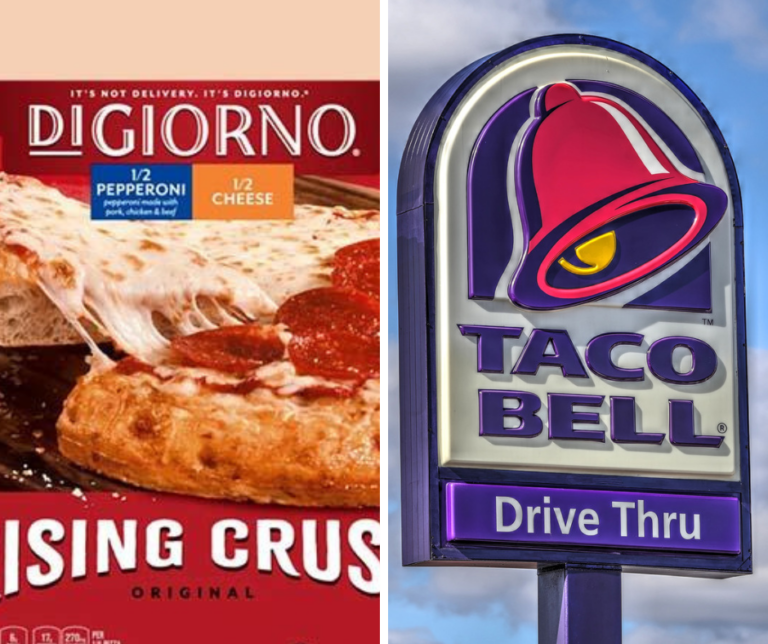 Food News DiGiorno Introduces "Cry Pies" & Taco Bell is Bringing Back
