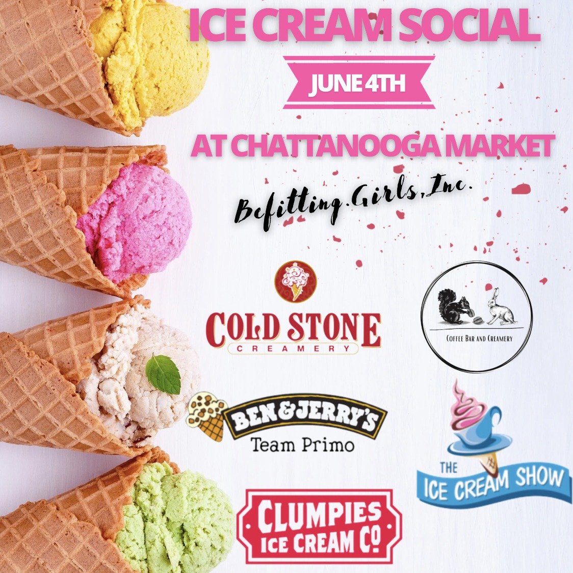 The Ice Cream Social at The Chattanooga Market Hits 96 WDODFM