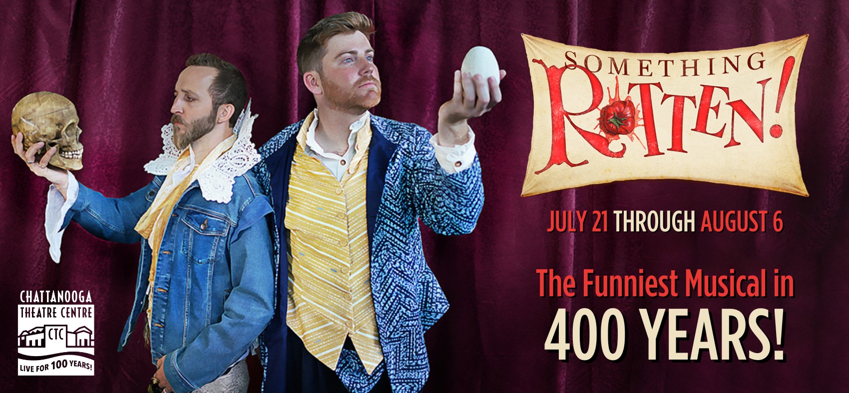 Chattanooga Theatre Centre's SOMETHING ROTTEN Opens Friday, July 21st ...