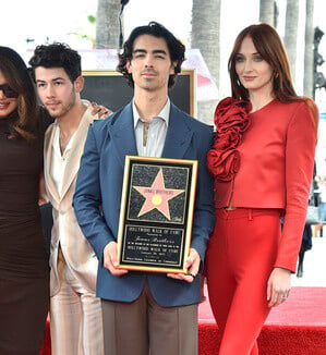 Jonas Brothers Honored With A Star On The Hollywood Walk Of Fame