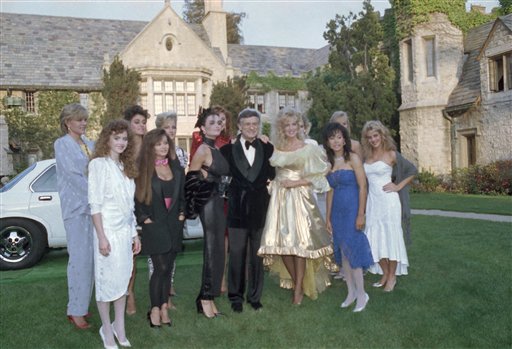 Hugh Hefner Los Angeles 1986