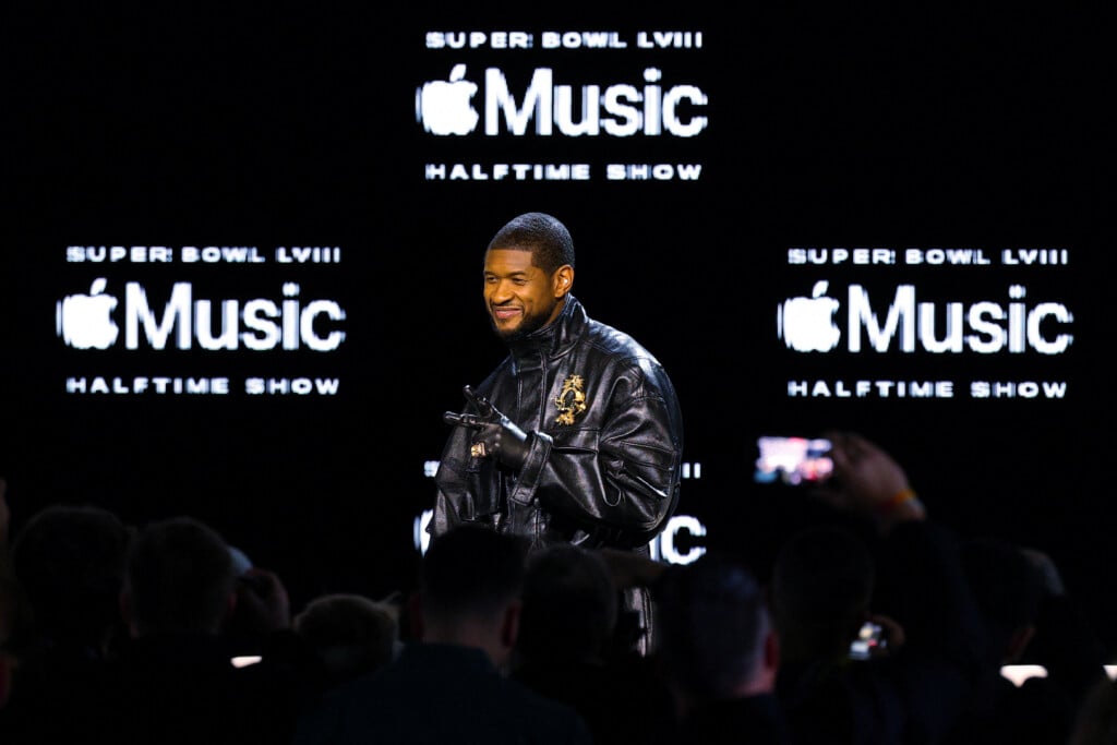 Super Bowl Lviii Halftime Performer Usher Is Interviewed In Las Vegas