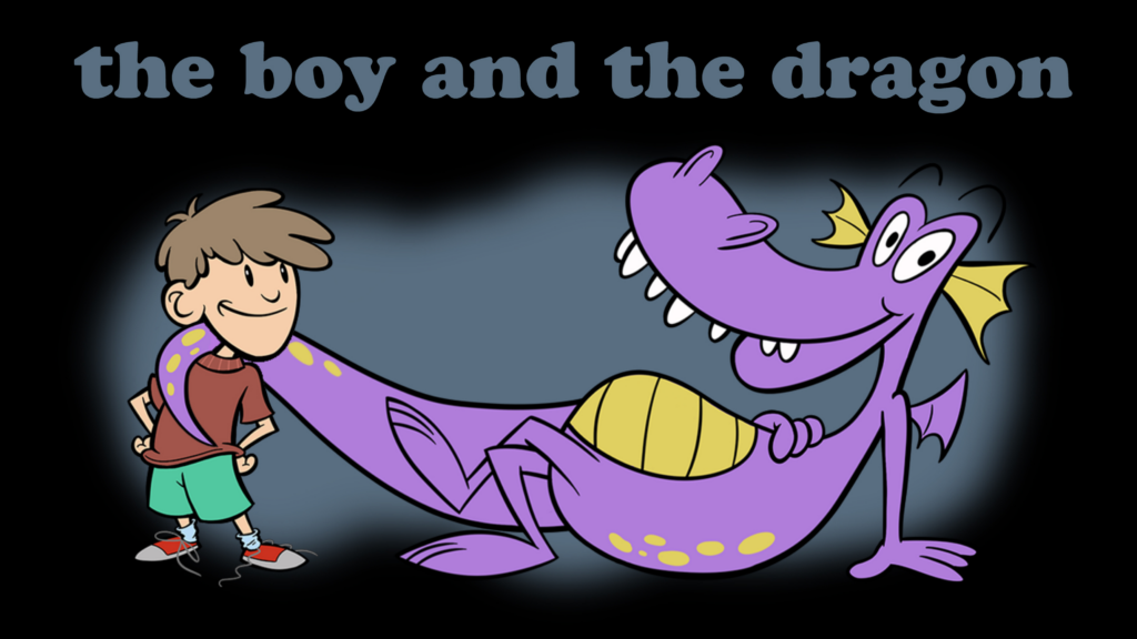 The Boy And The Dragon Title Card