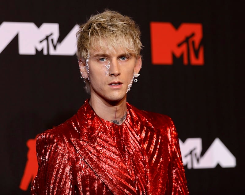 Machine Gun Kelly Is Continuing To Blackout His Tattoos