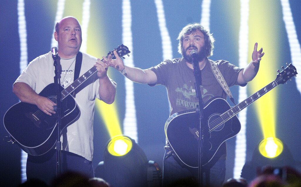 Jack Black And Kyle Gass Of Tenacious D Perform At The Taping Of The Third Annual Vh1 Rock Honors: The Who Concert In Los Angeles