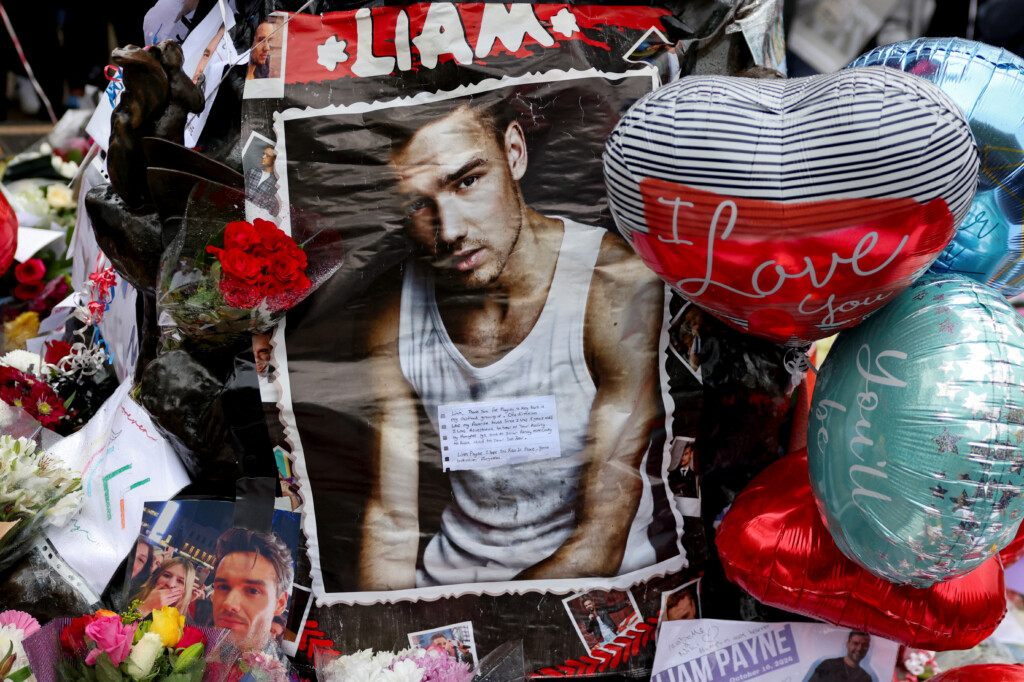 Fans Gather To Pay Tribute To Former One Direction Singer Liam Payne In London