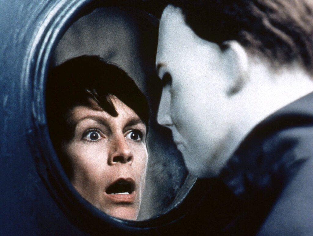 Undated Photo Actress Jamie Lee Curtis Is Shown In A Scene From Her New Horror Film "halloween H2o..