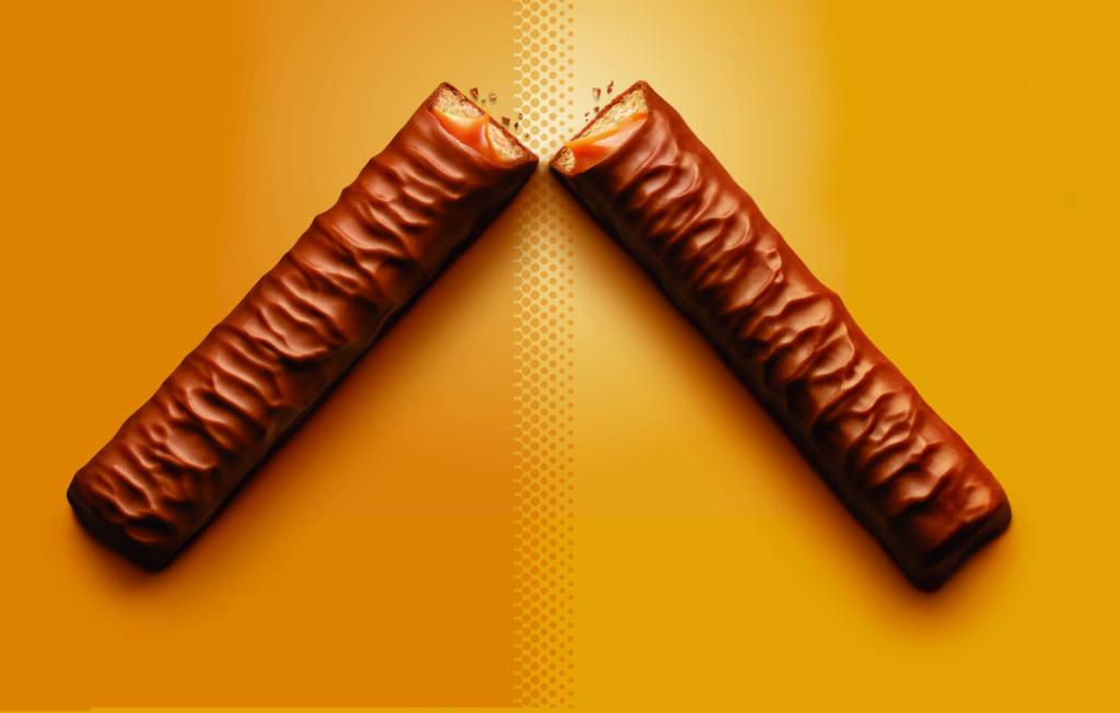 Twix Core Bars With Background Flat S