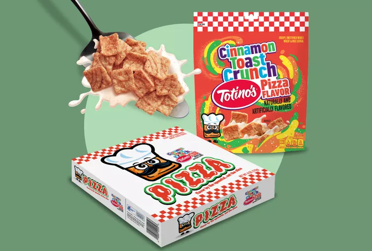 Cinnamon Toast Crunch Pizza