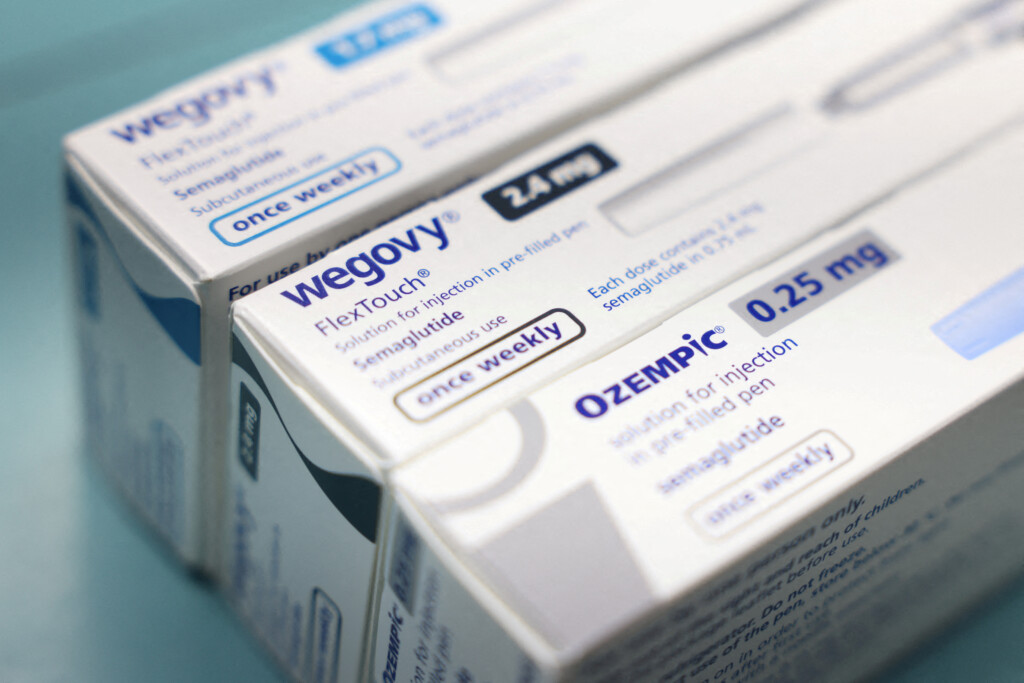 File Photo: Boxes Of Ozempic And Wegovy Made By Novo Nordisk Are Seen At A Pharmacy In London