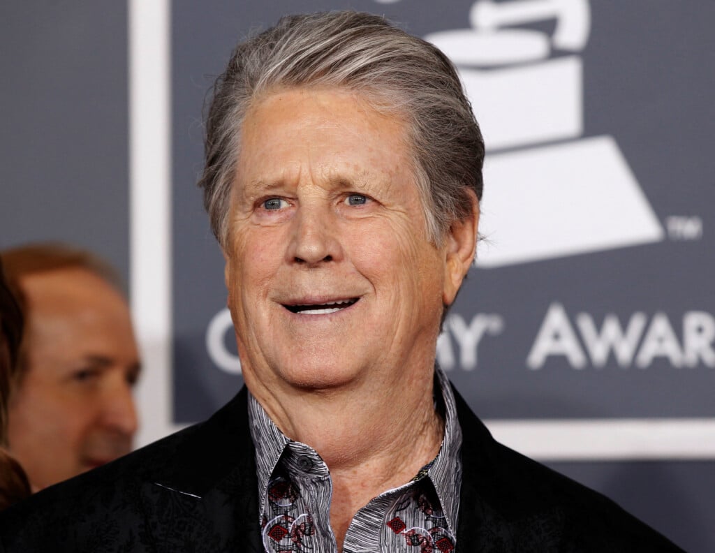 File Photo: Brian Wilson Of The Beach Boys Arrives At The 54th Annual Grammy Awards In Los Angeles, California