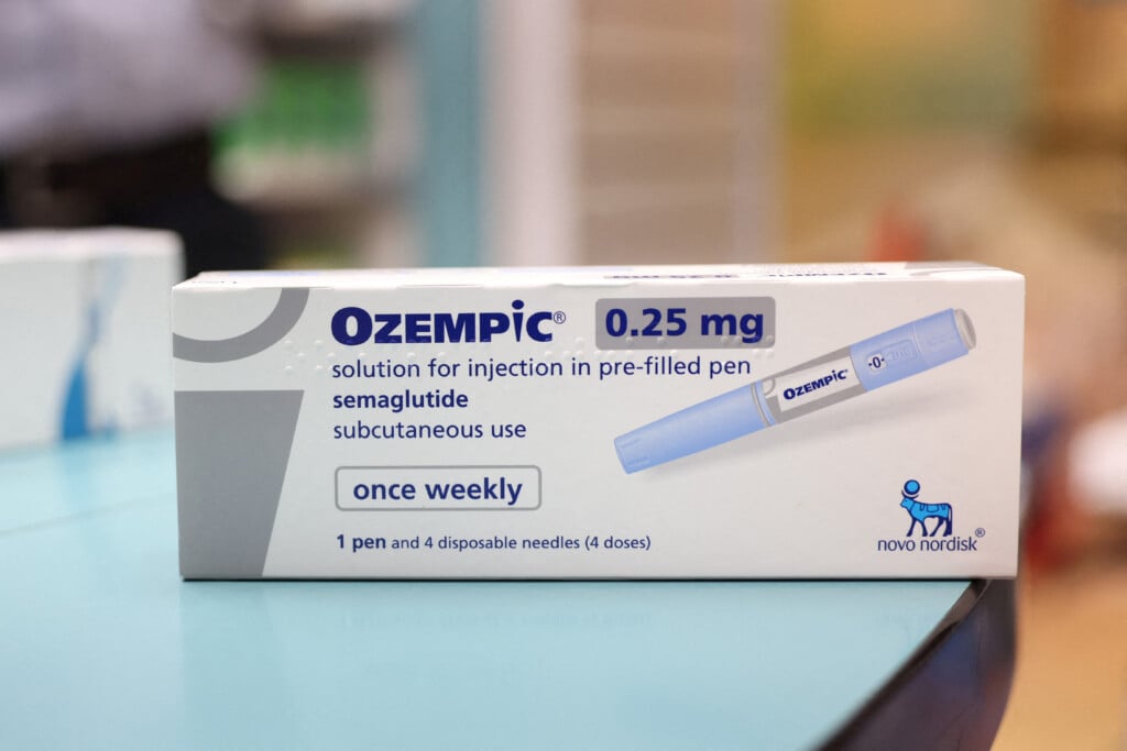 File Photo: A Box Of Ozempic Made By Novo Nordisk Is Seen At A Pharmacy In London