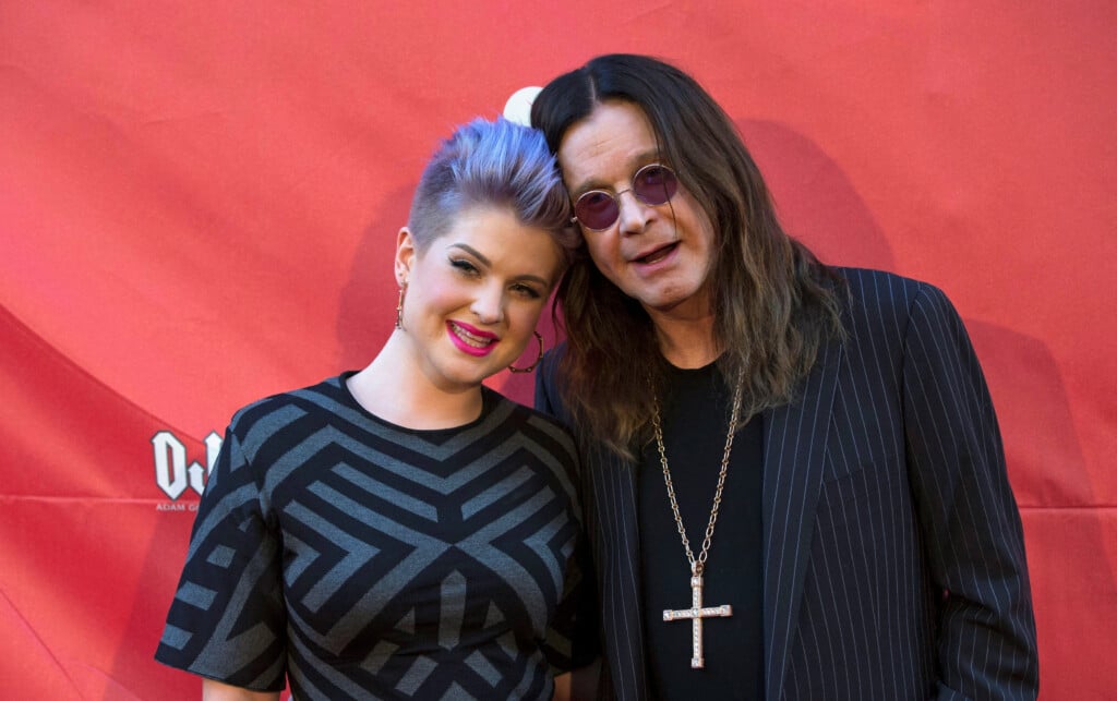 File Photo: Musician Osbourne And His Daughter Kelly Pose At The 10th Annual Musicares Map Fund Benefit Concert At Club Nokia In Los Angeles