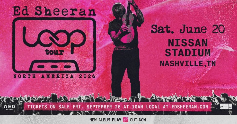 Ed Sheeran Loop Tour