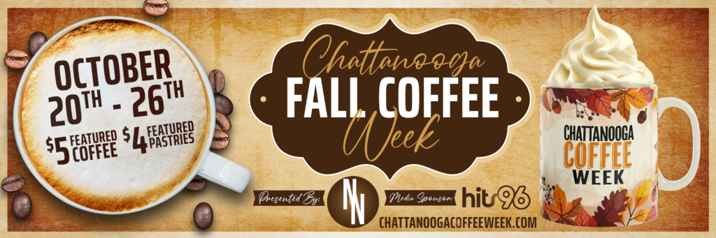 Chattanooga Fall Coffee Week Banner New