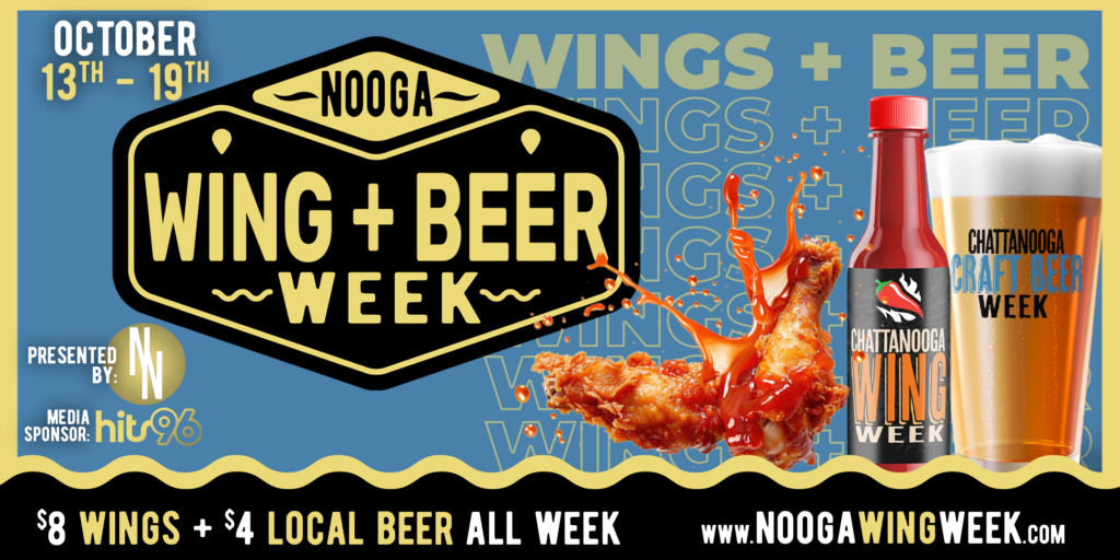 Nooga Wing And Beer Week 2025 Banner New Date