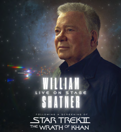 Shatner Khan Tour Poster