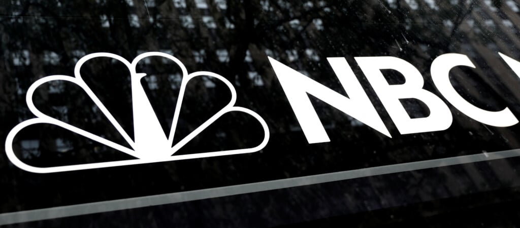 The Nbc Logo Is Seen Outside The Nbc News Today Show Studios At Rockefeller Center In New York