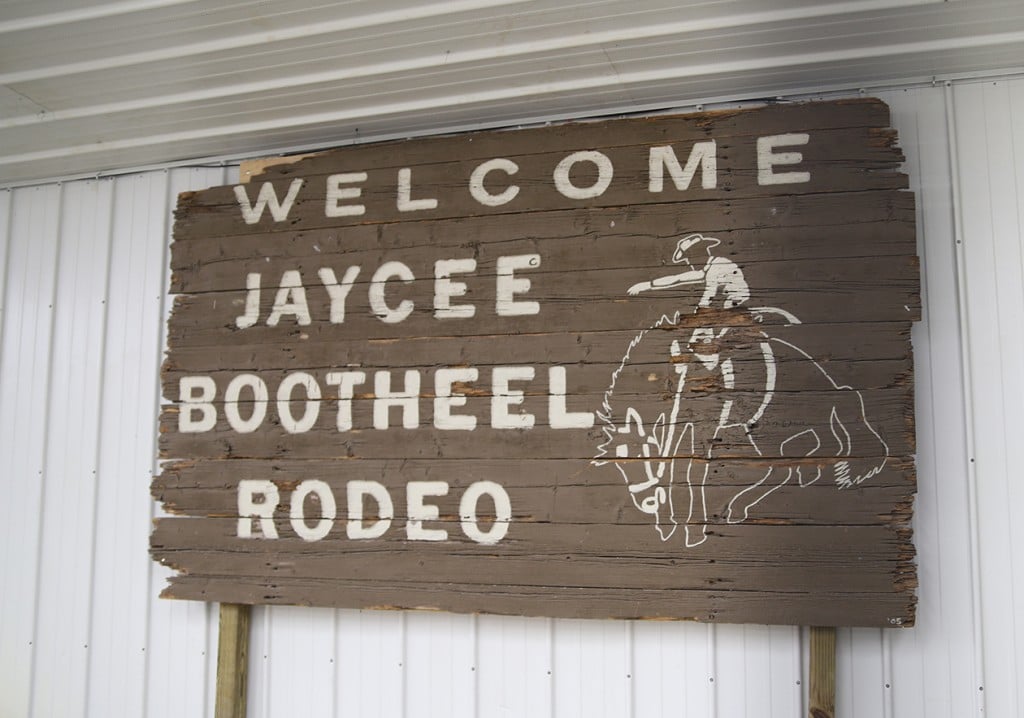 Sikeston Rodeo Sign