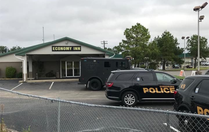 Economy Inn shut down (Source: Dyersburg Police Department)