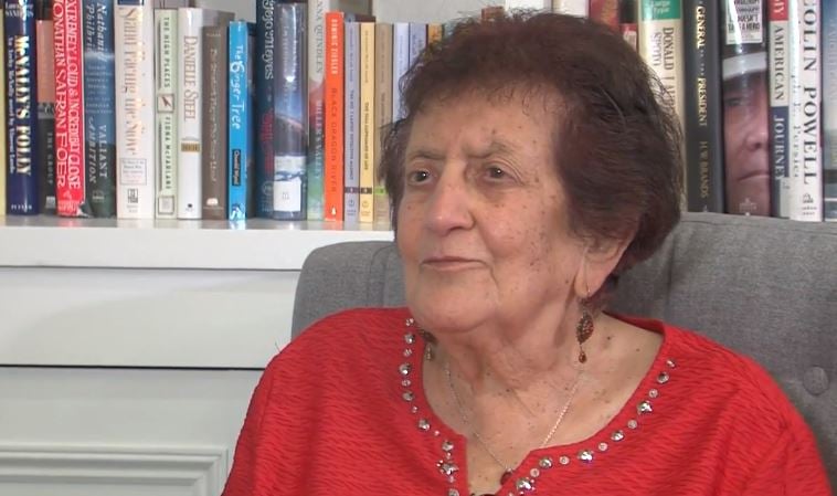 Alice Eichenbaum, 94, is a survivor of the Holocaust. (Source: WLNE)