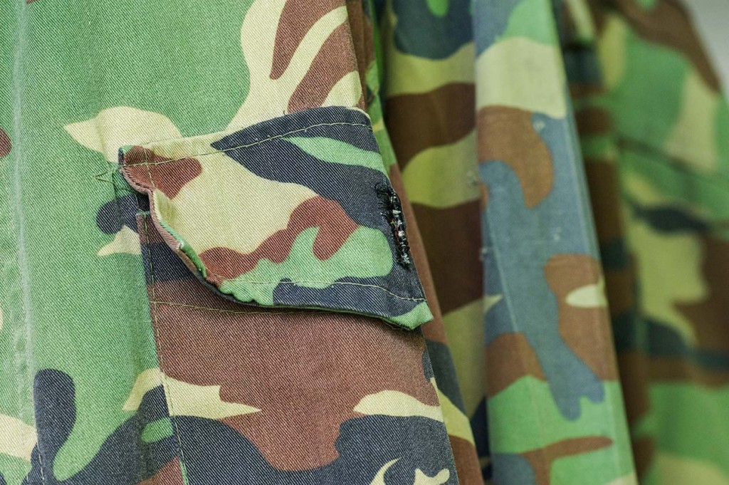 military uniform fabric (Source: Storyblocks)