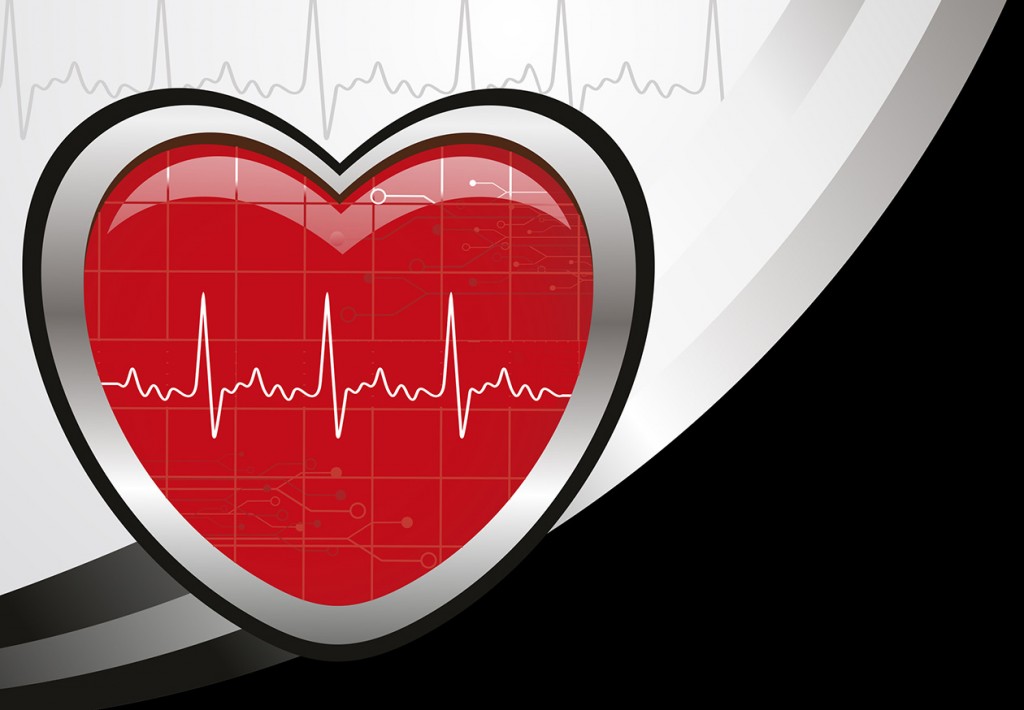 Abstract Background With Medical Heart (Source: Storyblocks)