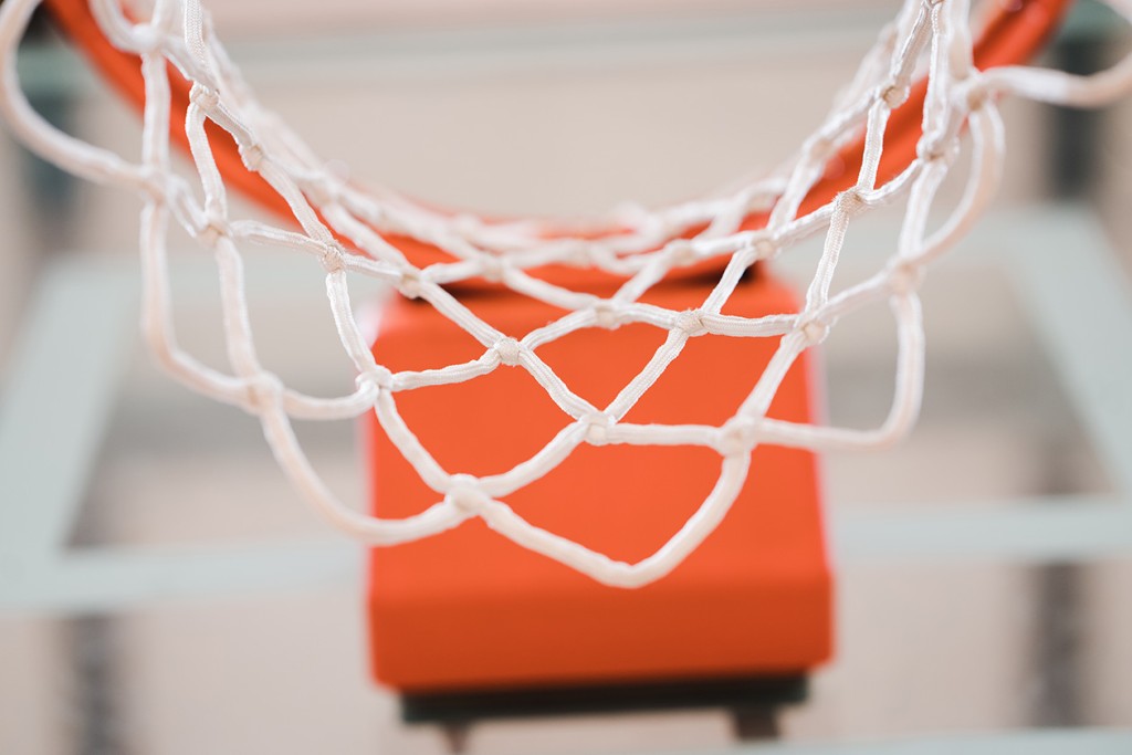 Close Image Of A Basketball Hoop (Source: Storyblocks)