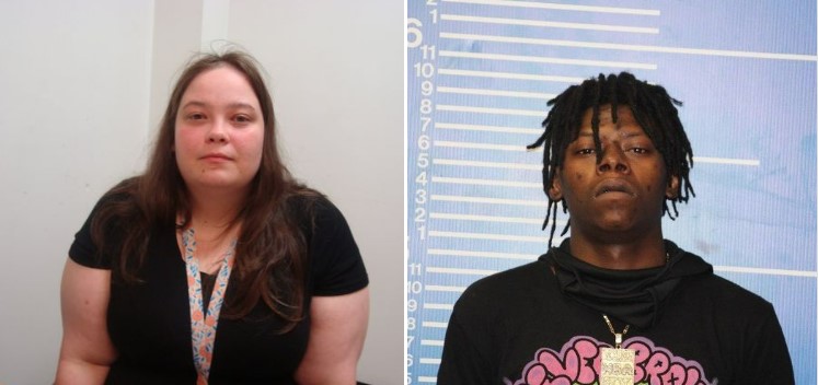 Brandace A. Seabaugh and Jreece J. Johnson (Source: Chaffee Police Department)