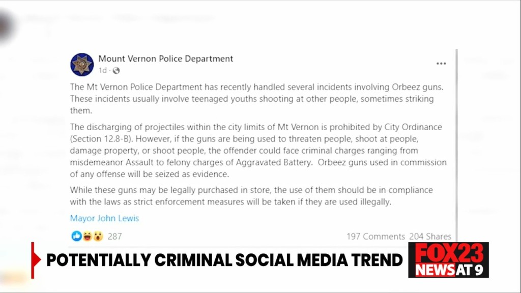 Mount Vernon Social Media Trend