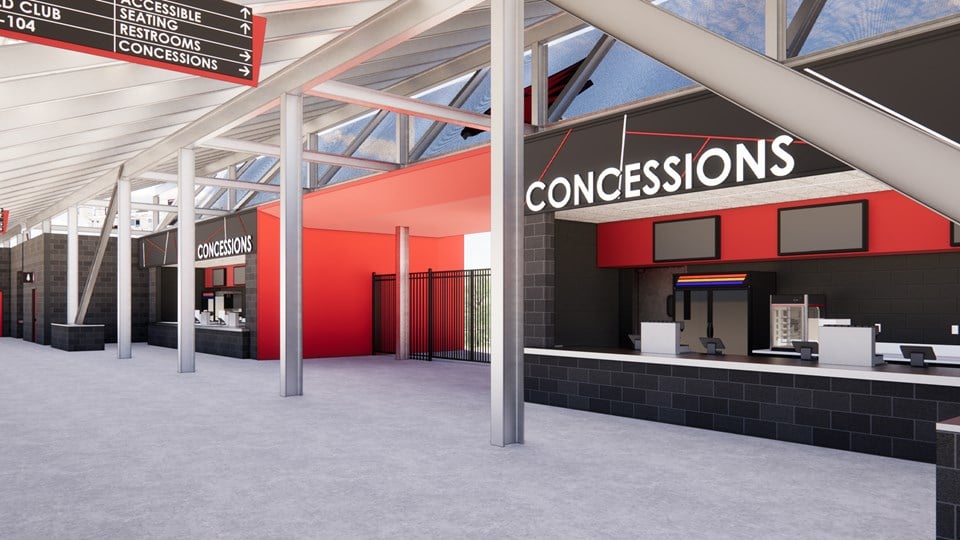 Houck Stadium rendering1 (Source: Southeast Missouri State University)