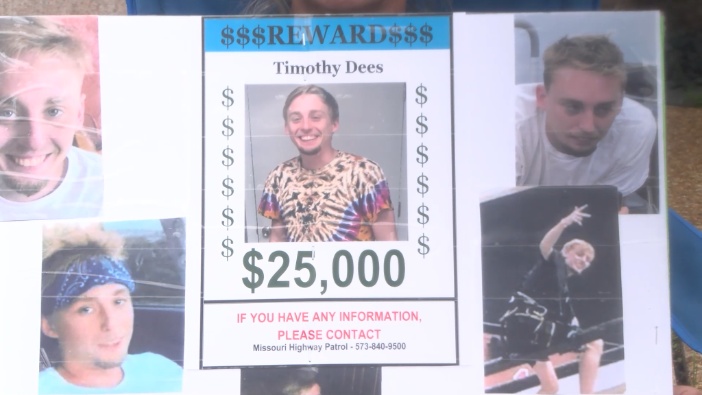 Family holds March And Search for missing son Timmy Dees