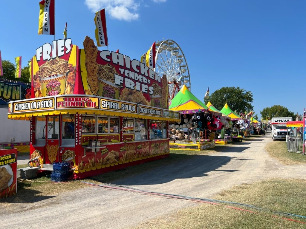 Food And Games At The Duquoin State Fair