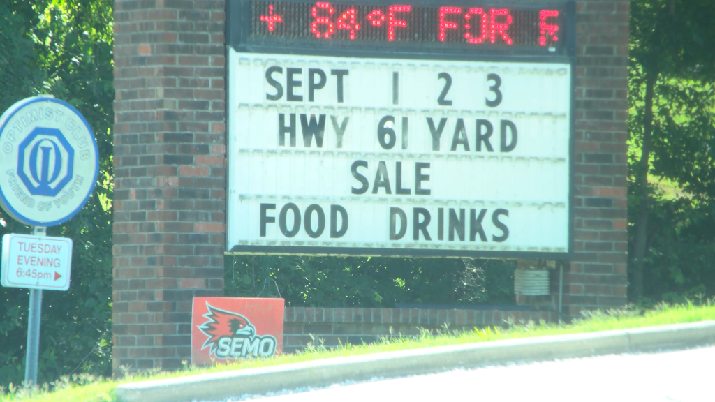 Highway 61 Yard Sale Safety