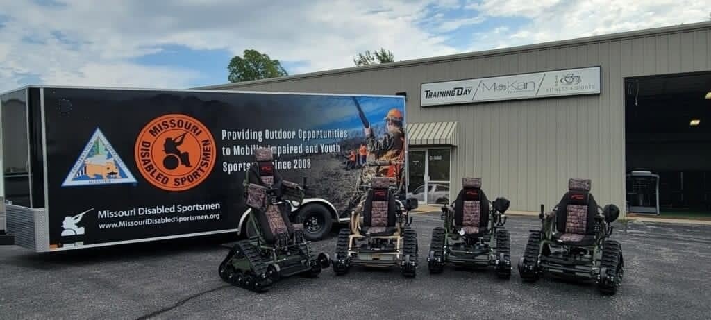 All-terrain track-chairs will help MDS expand services to mobility-impaired outdoor enthusiasts. (Source: MDC)