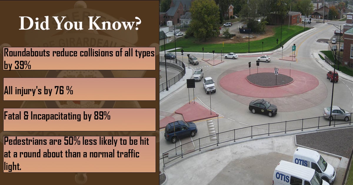 Roundabout Awareness Week; how roundabouts help keep drivers safe