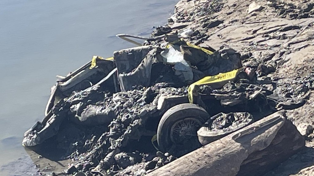 Car Found In River (Source: New Madrid Police Department)
